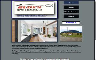 Rudy's Repair & Remodel, LLC website