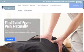 Temple Chiropractic Spine & Injury Center website