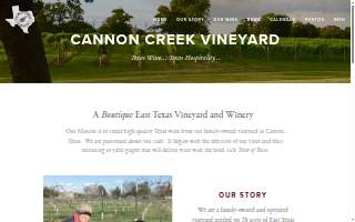 Cannon Creek Vineyard website