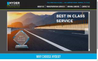 Hyder Logistics, LLC website