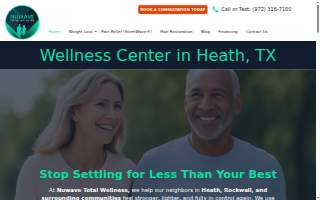 NuWave Total Wellness website