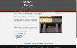 Dunbar & Morgan website