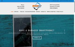 MTECH Electronic Services website