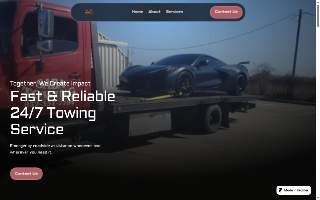 Texas City Towing Services website