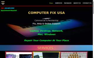 Computer Fix USA website