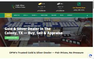 KC Gold, Silver and Rare Coins website