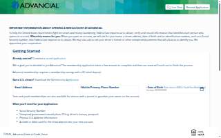 Advancial - The Woodlands website