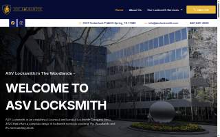 ASV Locksmith website