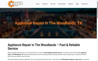 Contact Appliance Repair Service LLC website
