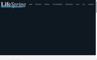 LifeSpring Behavioral Health website
