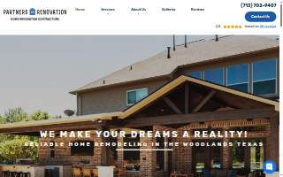 Partners in Renovation website