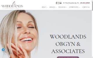 Woodlands OBGYN Associates website