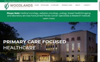 Woodlands Healthcare Center website