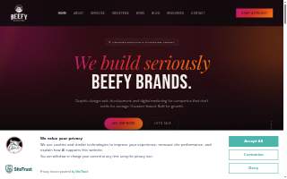 Beefy Marketing website