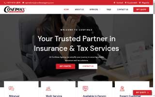 Confimax Insurance & Tax Services - Tomball website