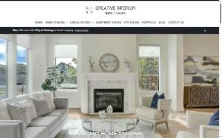 Creative Interior Home Staging website