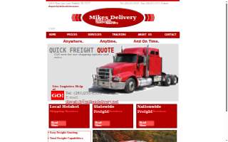 Mikes Delivery website