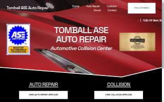 Tomball ASE Auto Repair website