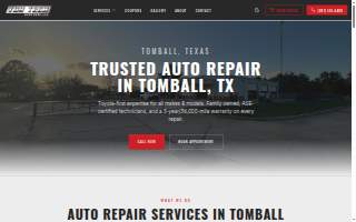Toy Tech Auto Care website