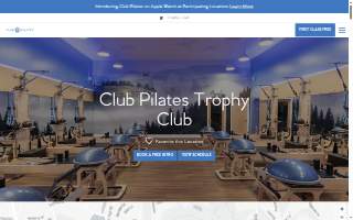 Club Pilates of Trophy Club website