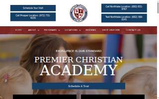 Premier Christian Academy website