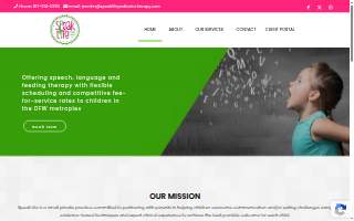 Speak Life Pediatric Therapy website