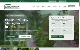 Conquest Property Management, Inc. website