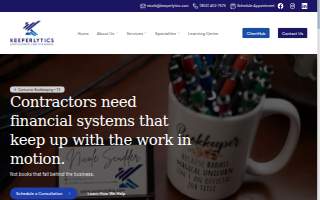 Keeperlytics website