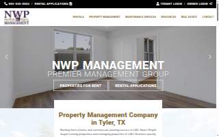NWP Management website