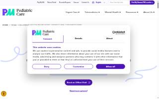 Children's Health PM Pediatric Urgent Care University Park Dallas website