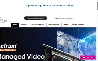Dallas Security Cameras website