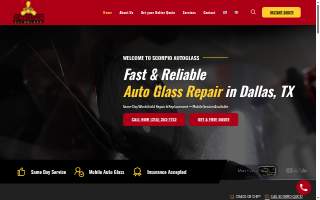 Scorpio Auto Glass website