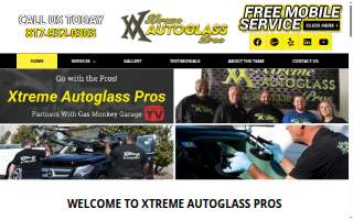 Xtreme Autoglass Pros, LLC website