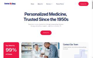 Central Drug website