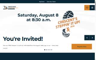 Crescent View Medical Clinic website