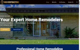 VAS Contracting, LLC website