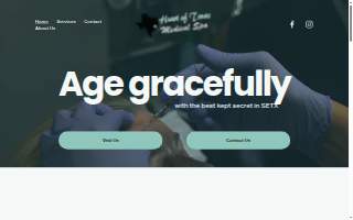Heart of Texas Medical Spa website