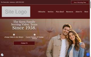 Memorial Funeral Home of Vidor website