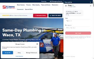 Central Texas Plumbing Solutions website