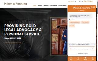 Milam & Fanning, PLLC website