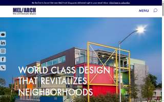 MEL/ARCH Architects Green & Sustainable design website