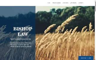 Bishop Law website