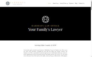 Hardesty Law Office, PLLC website