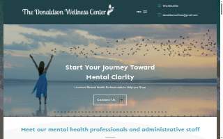 The Donaldson Wellness Center website