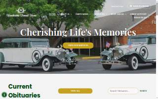 Waxahachie Funeral Home website