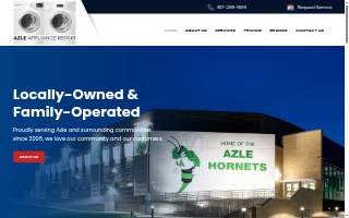 Azle Appliance Repair website