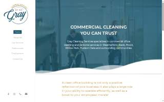 Gray Cleaning Services, LLC website