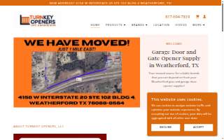 Turnkey Openers, LLC website