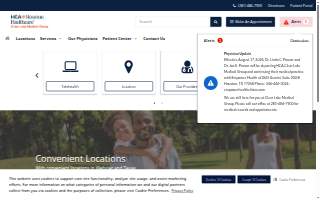 Clear Lake Medical Group - Webster website