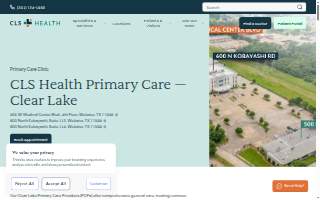 CLS Health Primary Care Providers - Clear Lake website
